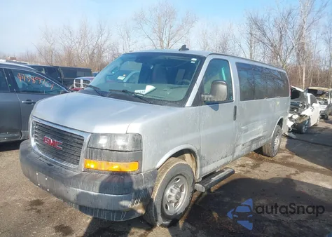 2022 GMC Savana Passenger Rwd 3500 Extended Wheelbase Lt z USA, uszkodzony, nr VIN 1GJZ7PFPXN1204802